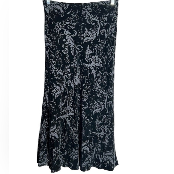 RALPH LAUREN NWT Floral Print Velvet Skirt NWT 1990s - Picture 11 of 11